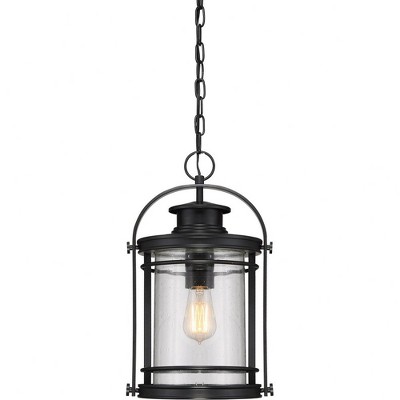 Quoizel Lighting Booker 1 - Light Pendant in  Mystic Black