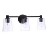 Craftmade Lighting Emilio 3 - Light Vanity in  Flat Black - 2 of 4