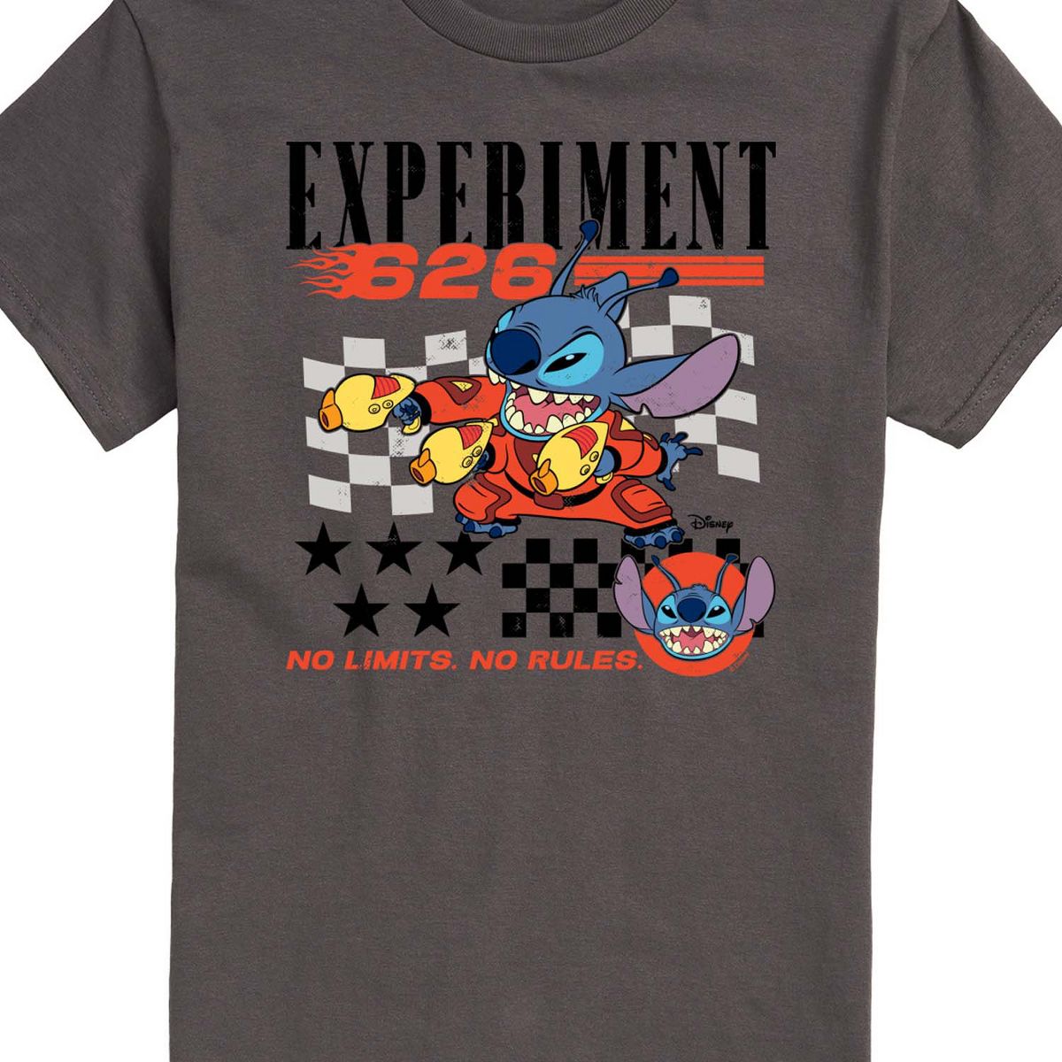 Men's - Lilo & Stitch - Stitch Racing Jersey Short Sleeve Graphic T-Shirt - thumbnail 7