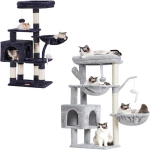 Heybly Cat Tree with Toy, Cat Tower condo for Indoor Cats - 1 of 2