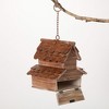 10.5"H Sullivans Copper Shingled Birdhouse, Natural - 4 of 4