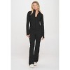 Slickblue Women's Yoga Jacket with Flare Jumpsuit Set, Spaghetti Strap, Thumbholes, 5 Color Options, Size S-XL - 2 of 4