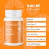 Iron 60 mg + Vitamin C Capsules  90 - 2 of 4