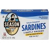 Season Lightly Smoked Sardines - Case of 12 - 4.375 oz - 2 of 2