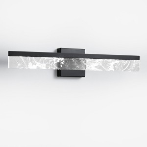 KAISITE 24in Modern LED Vanity Light with Frosted Acrylic Shade - 1 of 4