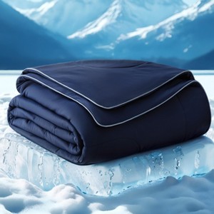 Cooling Blankets for Hot Sleepers Summer Blanket Cold and Lightweight Gift for Night Sweats Ice Cooled Breathable Comforter for Bed - 1 of 4