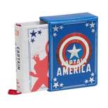 Marvel Comics: Captain America (Tiny Book) - by  Matt Singer (Hardcover)