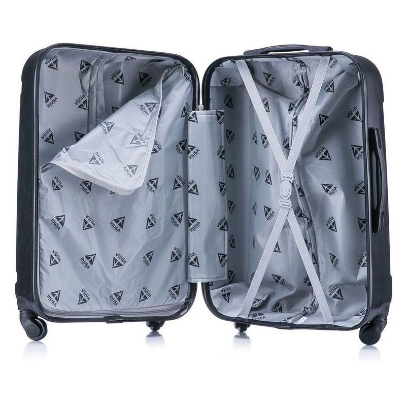 InUSA Pilot Lightweight Hardside Large Checked Spinner Suitcase, 5 of 8