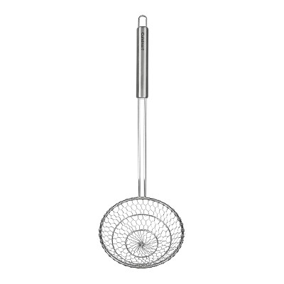 Cuisinart 5" Spider Strainer: Stainless Steel Hand Strainer, Dishwasher-Safe, 12.75" Handle, Silver Finish
