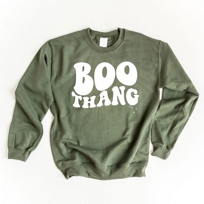Simply Sage Market Women's Graphic Sweatshirt Boo Thang Wavy