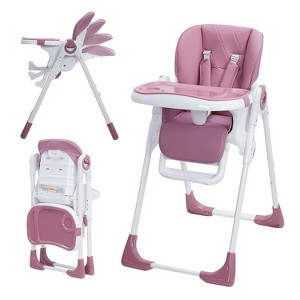 COZONY Baby High Chair, Foldable Adjustable Highchair with Removable Easy-to-Clean Tray, for Babies and Toddlers - 1 of 4