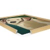 Kate and Laurel Blake Lily Framed Printed Glass by Caleb Griswold, 16x20, Natural - 3 of 4