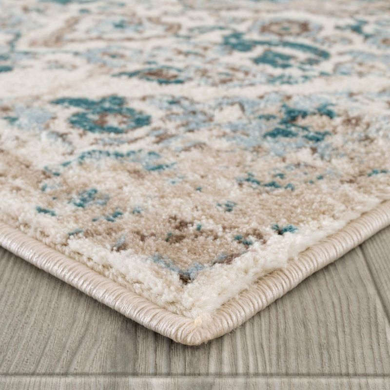Luxe Weavers Victoria Collection Floral Area Rug, 6 of 12