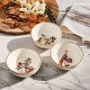 6.5 fl oz 3pk Stoneware Mini Dinner Bowl Set - Threshold™ - 2 of 4