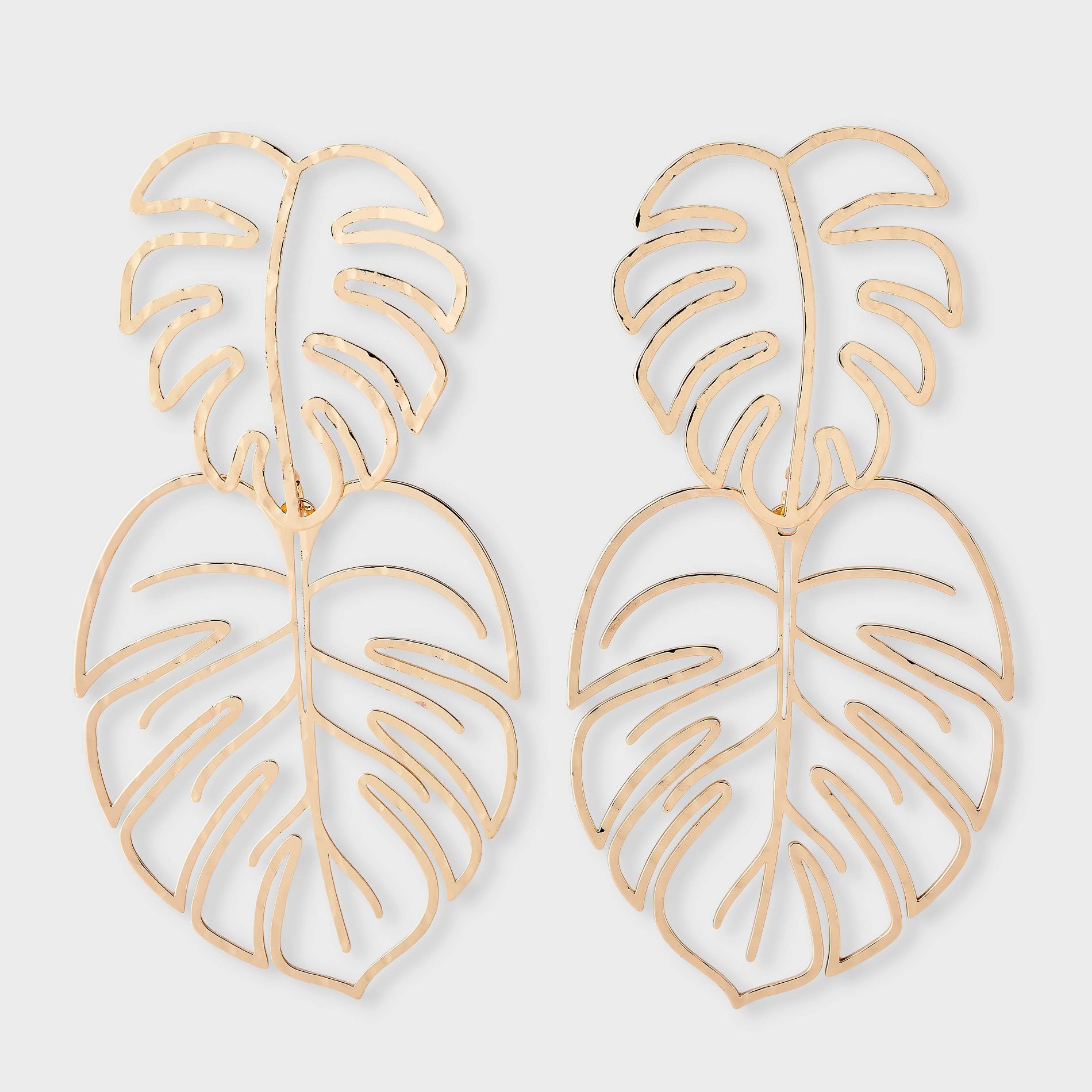 Leaf Cutout Earring - A New Day™ Gold