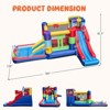 Infans Mutifunctional Kids Infalatable Bounce Castle w/ 50 Ocean Balls & 735W Blower - 2 of 4