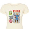 Women's - Marvel - Thor Action Figure Fitted Graphic T-Shirt - 2 of 3