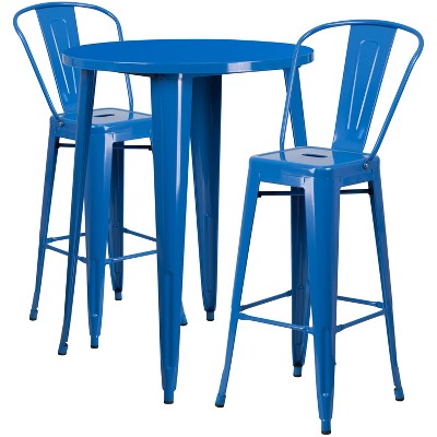 target bar table and stools