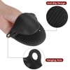 Unique Bargains Heat Resistant Kitchen Utensil Sets Silicone Oven Mitts 4 Pcs - 4 of 4