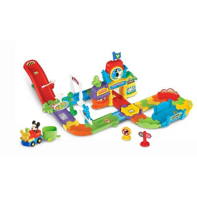 vtech choo choo train playset