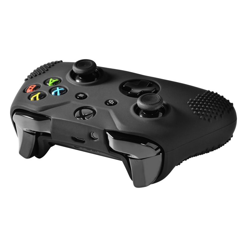 Insten Silicone Grip Cover for Xbox One / One X|S Controller, Protective Case, Black, 4 of 6