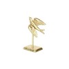 Cheung's Lirondelle Golden Raised Cast Iron Flying Swallow Decor - 3 of 4