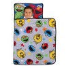 Sesame Street Adventures Blue, Yellow and Red Elmo, Big Bird, Oscar the Grouch and Cookie Monster Toddler Nap Mat - 2 of 4