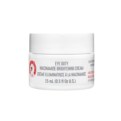 FIRST AID BEAUTY Eye Duty Niacinamide Brightening Cream - 0.5 fl oz - Ulta Beauty