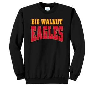 Adult Big Walnut High School Eagles Name Classic Fleece Crewneck