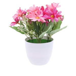 Unique Bargains Artificial Plants Cosmos Plastic 3.74"x3.74"x7.87" 1 Pc - 1 of 4