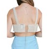 Women's Pearl Embellished Top - Hot & Delicious - image 2 of 2