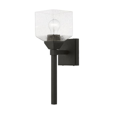 Livex Lighting Aragon 1 - Light Vanity in  Black