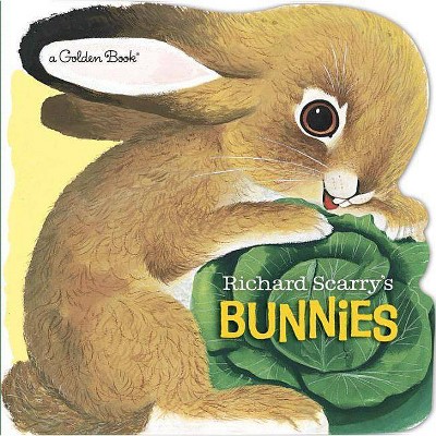 Richard Scarry's Bunnies - (Board Book)