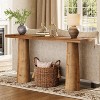 Tribesigns 63-Inch Solid Wood Console Table, Rectangular Farmhouse Entryway Table for Entrance, Hallway, Living Room - 2 of 4