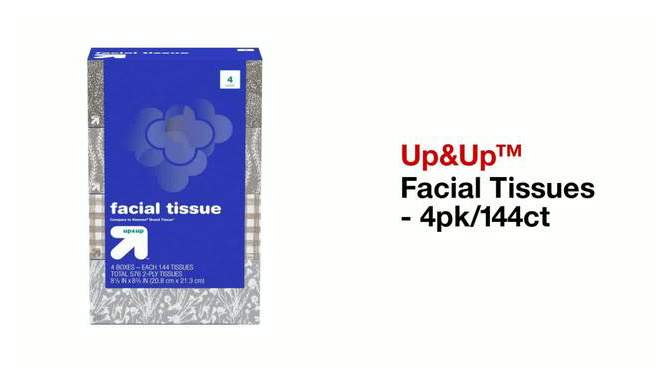 Kids Facial Tissue - Design May Vary - 70ct - up & up™, 2 of 22, play video