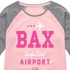 Girls' - Barbie - Toddler & Youth Girls Raglan Graphic T-Shirt Shirt Tail Raglan Graphic T-shirt - 2 of 4