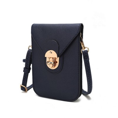 MKF Collection Havana Smartphone Crossbody Bag Vegan Leather Phone Holder Accessory by Mia K