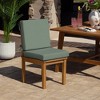 ARDEN Foam Outdoor Dining Chair Cushion, 20 x 20, made with ProFoam, Rain-proof, Fade Resistant - 2 of 4