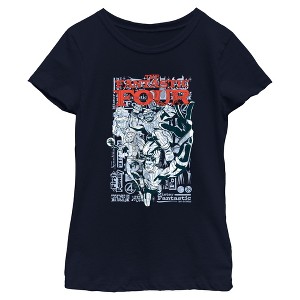 Girls The Fantastic Four: First Steps Together as a Family T Shirt - 1 of 4