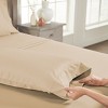 Luxury 600 Thread Count Pillowcases - 100% Cotton Sateen, Soft, Cool & Breathable by California Design Den - 3 of 4
