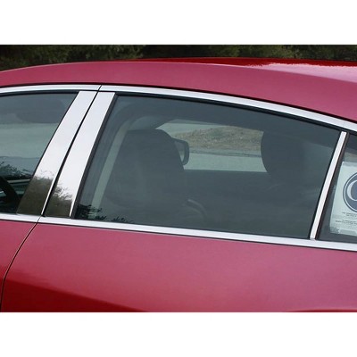 QAA is Compatible with 2010-2016 Buick Lacrosse 6 Piece Stainless Pillar Post Trim PP50521