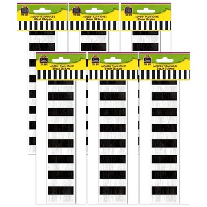 Teacher Created Resources® Modern Farmhouse Black Stripes Straight Border Trim, 35 Feet Per Pack, 6 Packs - 1 of 2