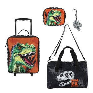 Dinosaur Kids 14" Pilot Case Set with Duffle, Utility Case & Luggage Tag  for Travel : Target