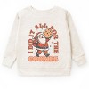 I Did It All For The Cookies Santa - Youth Graphic Sweatshirt - 2 of 4