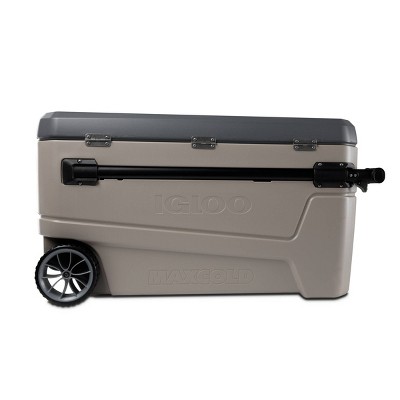 Sandstone 110 Qt Wheeled Chest Cooler with Telescoping Handle