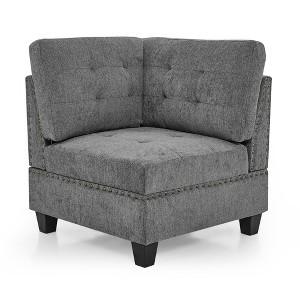 Syemin Bubble Sofa, Lazy Sofa, Lounge Sofa, Suitable for Living Room, Office, Apartment, Gray, 31.5"*31.5"*36.5" - 1 of 3