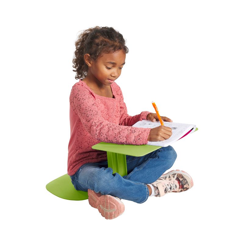ECR4Kids The Surf Portable Lap Desk, Flexible Seating, One-Piece Writing Table, (10-Pack), 4 of 13