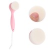 Unique Bargains Soft ABS PBT Wool Facial Cleansing Brush with Long Handle 1 Pc - 3 of 4