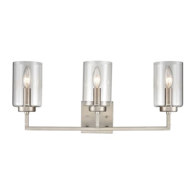 Thomas Lighting West End 3 - Light Vanity in  Brushed Nickel