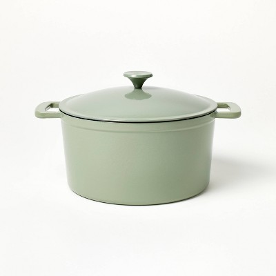 Tramontina 7qt Enameled Cast Iron Square Dutch Oven - Matte Gray : Target